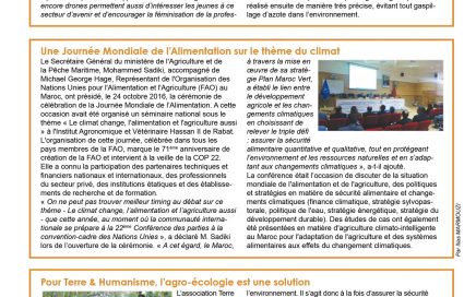 Dossier spécial COP22 - FOOD Magazine