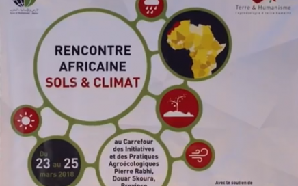Rencontres Sols et climats 2018 Cipa PIerre Rabhi