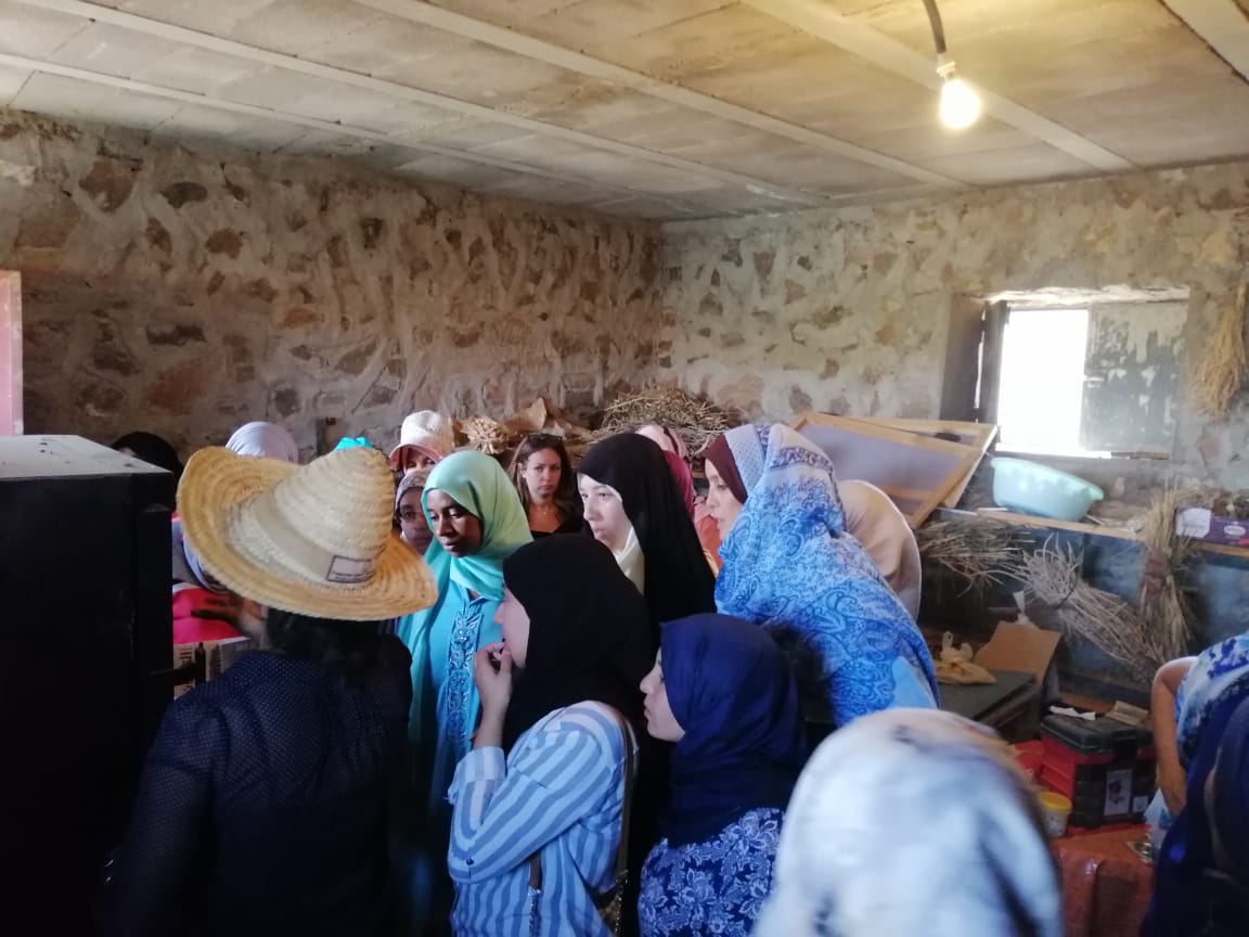 Visite de Femmes productrices de Safran au CIPA-Pierre Rabhi Septembre 2019