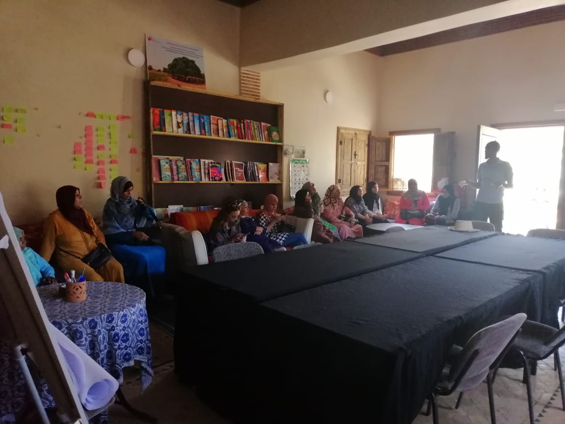 Visite de Femmes productrices de Safran au CIPA-Pierre Rabhi Septembre 2019