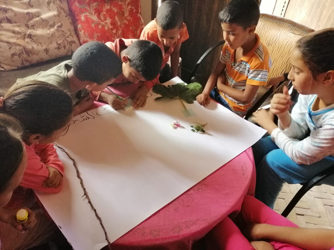 Atelier Initiation au jardin potager pour le enfants du Douar Skoura