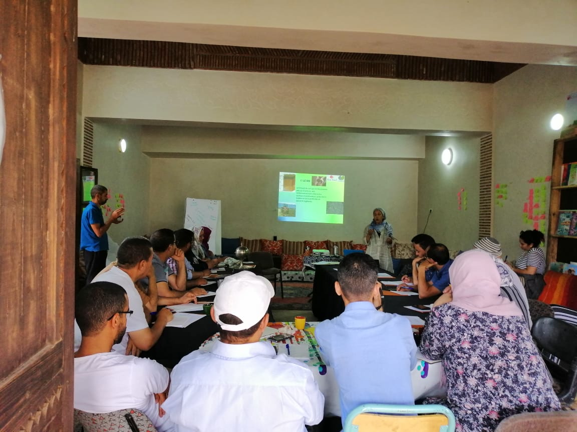 Formation "Jardin potager dans les écoles" avec notre partenaire SlowFood
