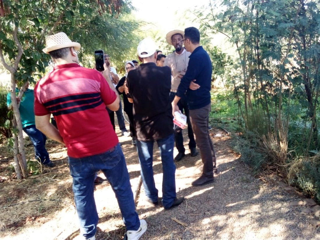 29 oct Visite Cipa pierre rabhi de la DRA meknes et marrakech 4
