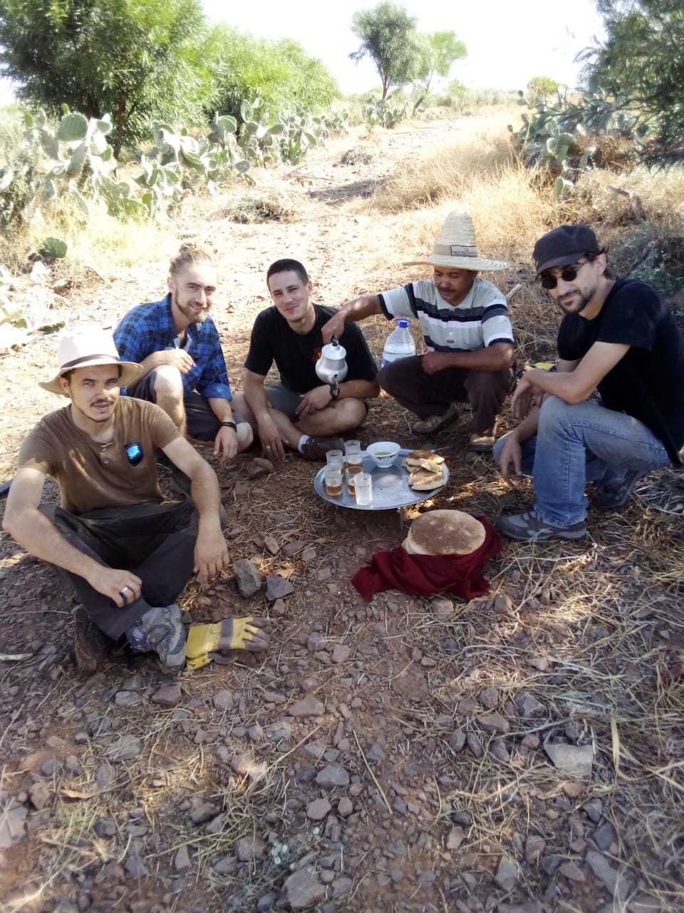 Stagiaires en action cipa pierre rabhi oct19