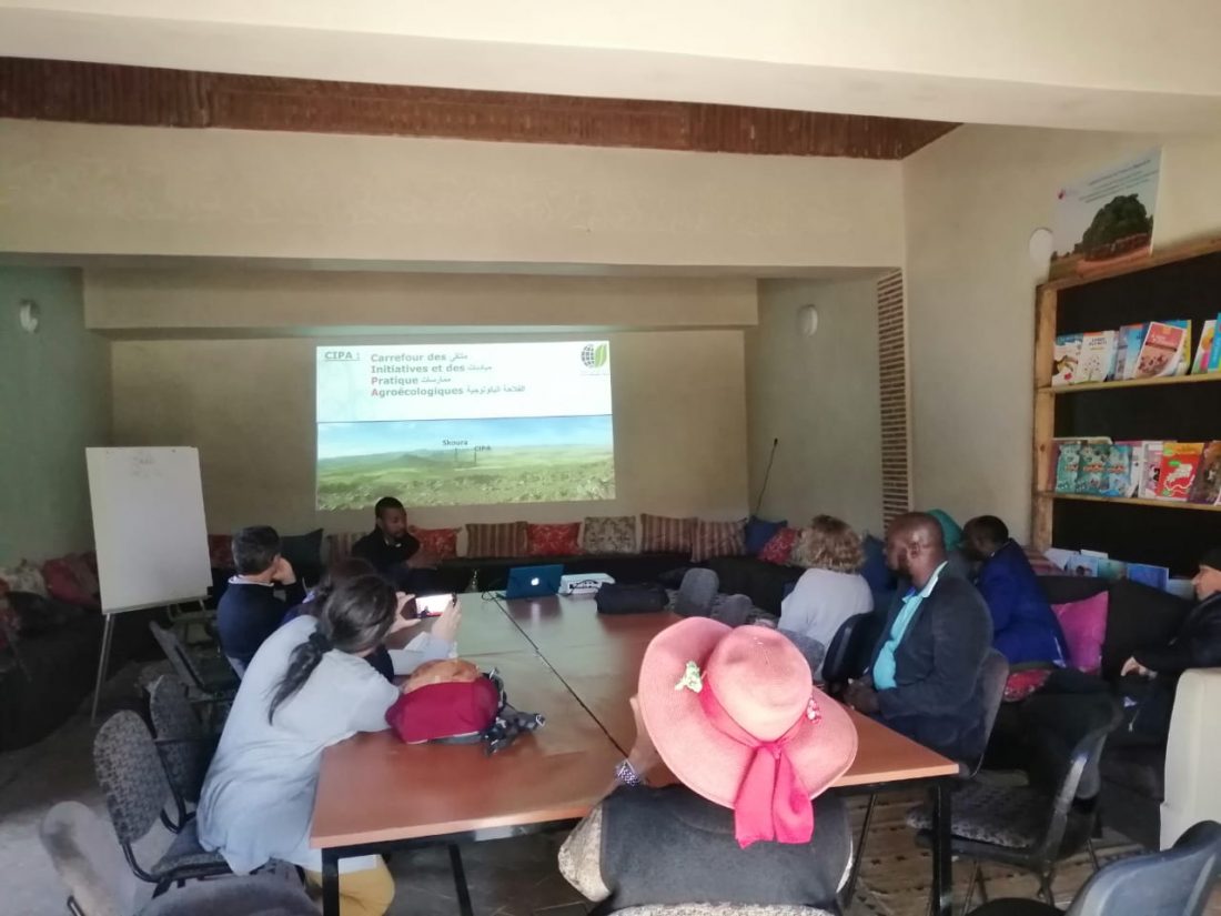 visite Cipa nov congres scientique agriculture bio afrique 2