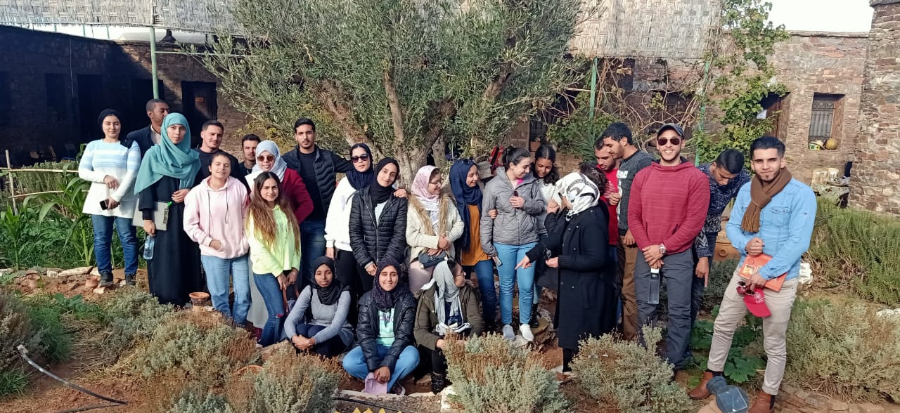 Visite des étudiants de la faculté de Benmsik Casablanca