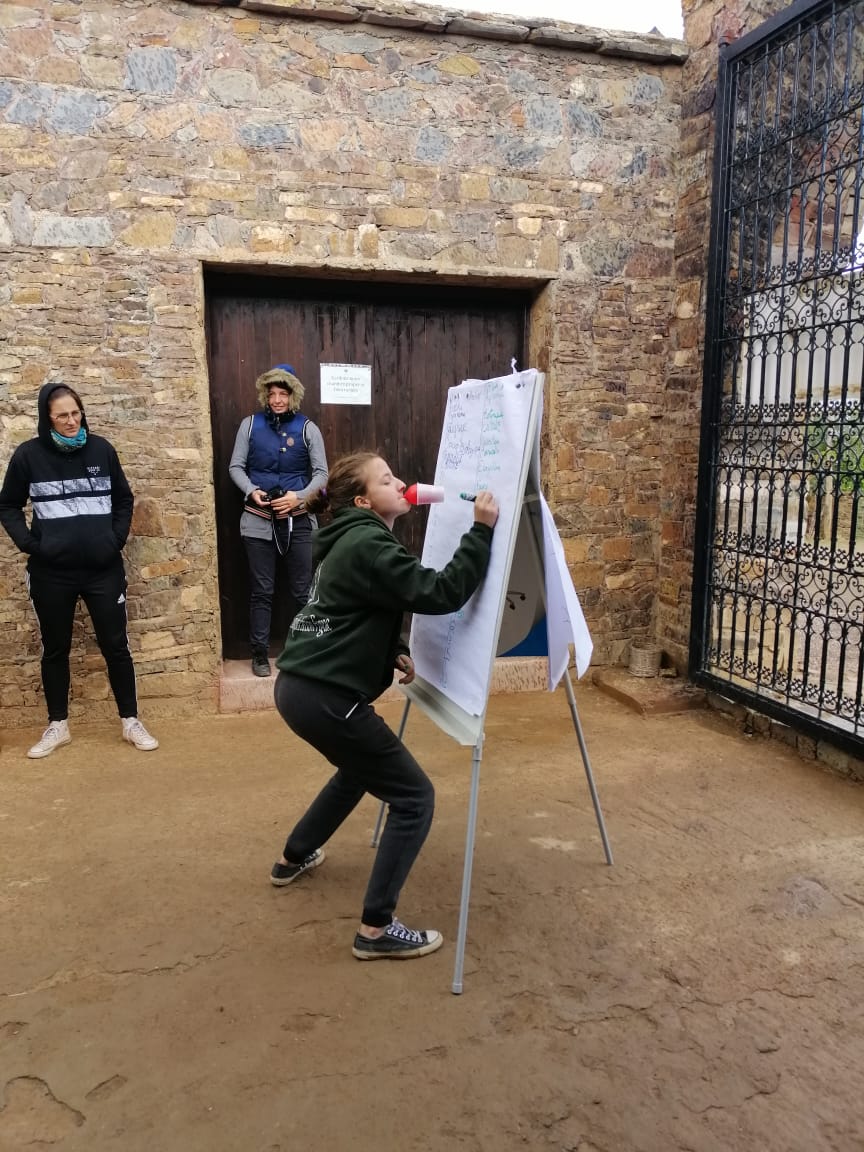 Visite du Lycée FIGEAC au CIPA-Pierre Rabhi