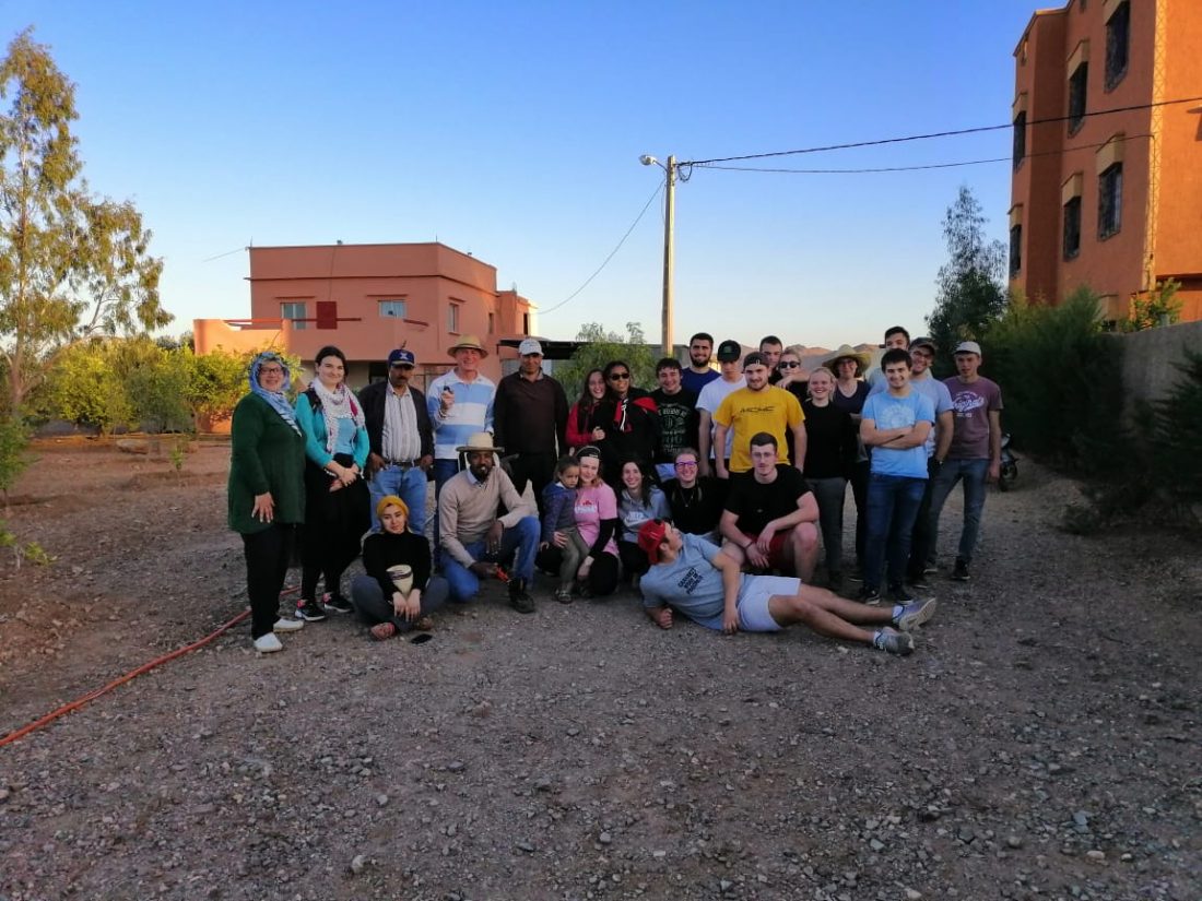 Visite du Lycée FIGEAC au CIPA-Pierre Rabhi