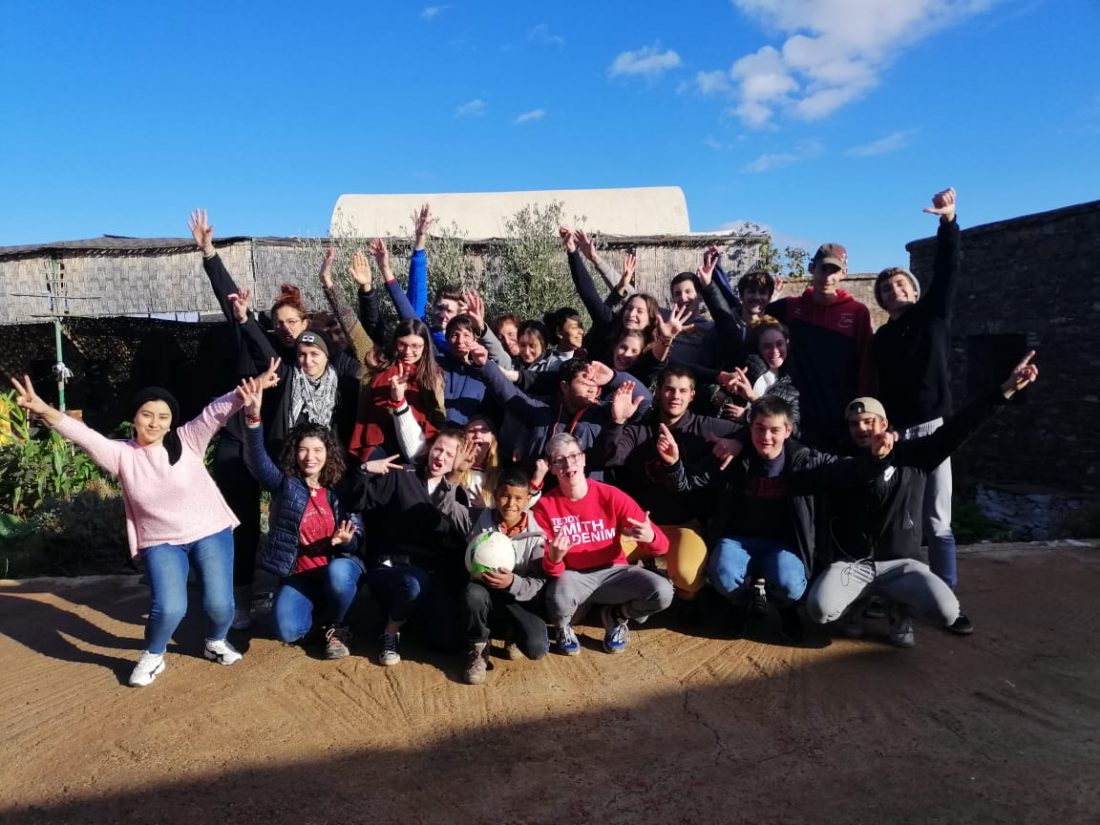 Visite du Lycée FIGEAC au CIPA-Pierre Rabhi