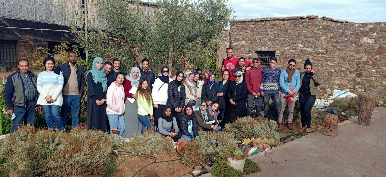 Visite des étudiants de la faculté de Benmsik Casablanca