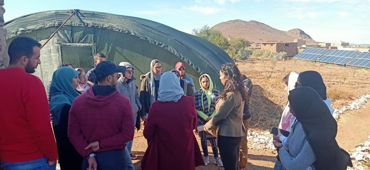 Visite des étudiants de la faculté de Benmsik Casablanca