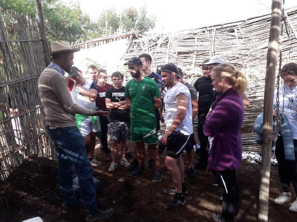 Visite du Lycée FIGEAC au CIPA-Pierre Rabhi