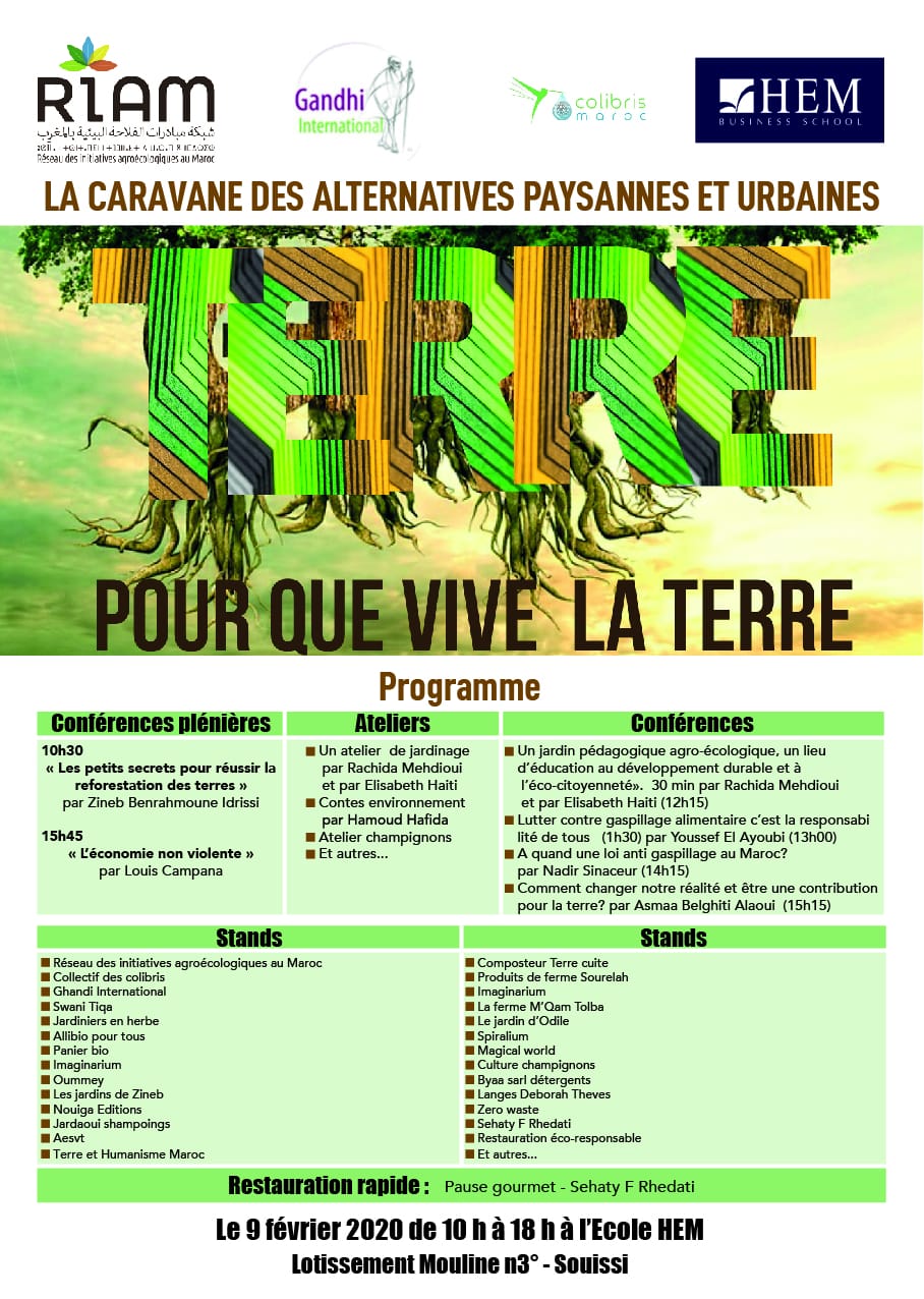 Caravane des alternatives paysannes urbaines