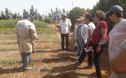 Visite CIPA-pierre Rabhi représentants de AESVT et de la fondation WWF1