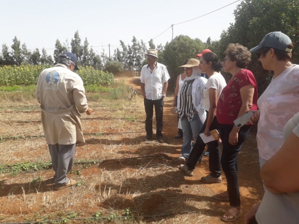 Visite CIPA-pierre Rabhi représentants de AESVT et de la fondation WWF1
