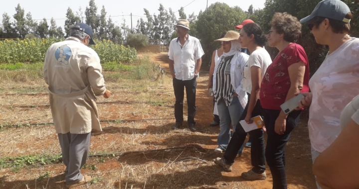 Visite CIPA-pierre Rabhi représentants de AESVT et de la fondation WWF1