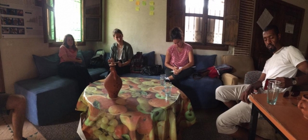 Visite CIPA-pierre Rabhi représentants de AESVT et de la fondation WWF1